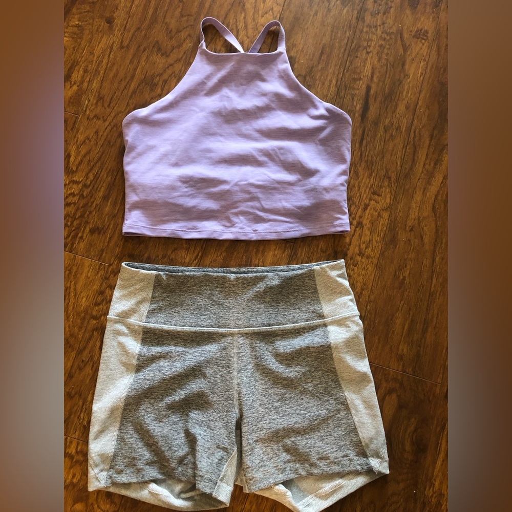 Outdoor Voices workout set